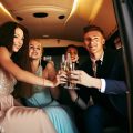 Sharing A Prom Limousine With Friends